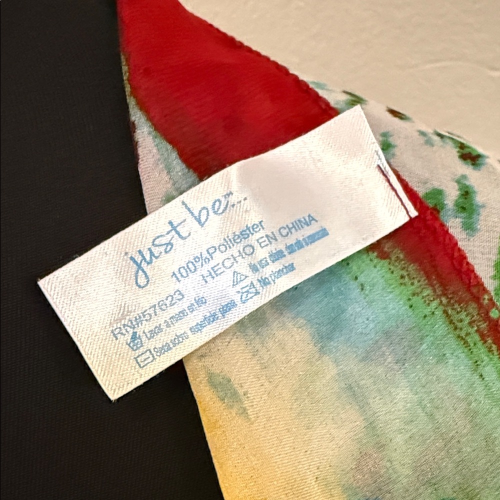 Versatile Colorful Watercolor Animal Print Lightweight Kimono or Sarong - Picture 2 of 7